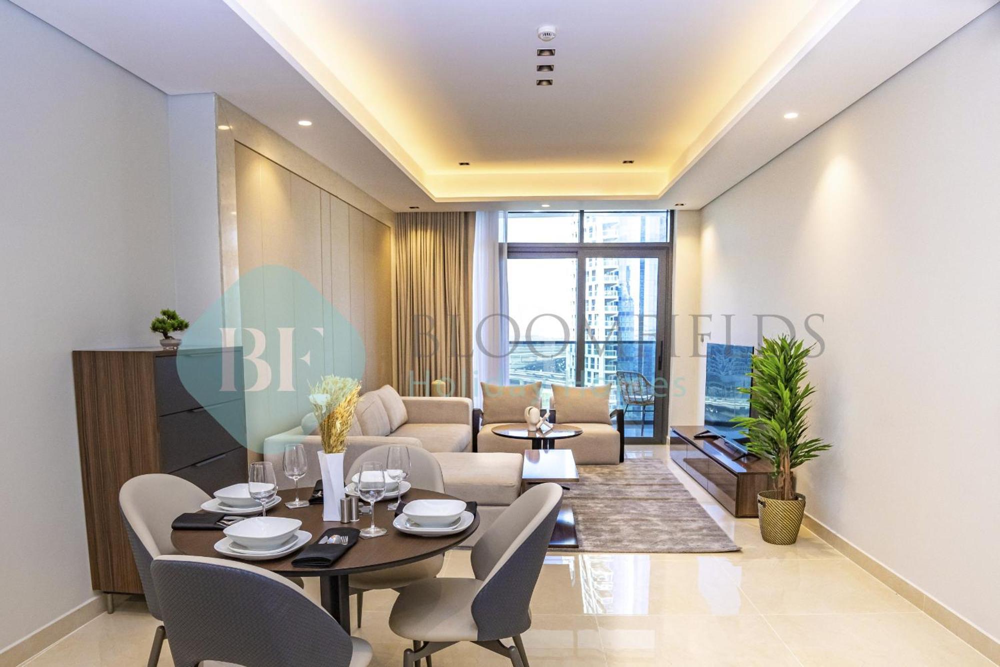 Apartment Bloomfields 2br Nobles Tower Burj Khalifa View *